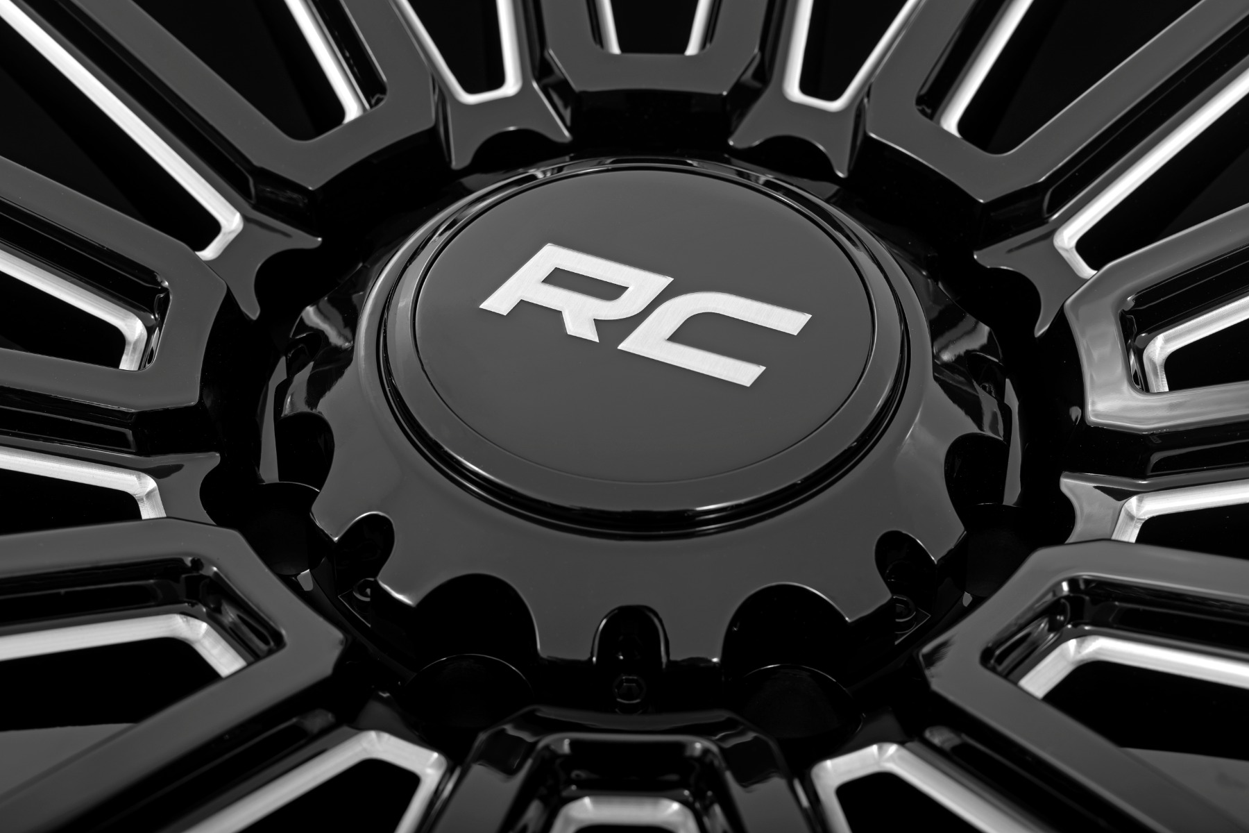 Rough Country 97 Series Wheel One-Piece Gloss Black 22x10 6x5.5 -25mm - Image 5