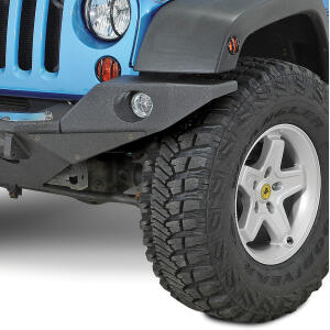 XRC M.O.D. Full Width End Plates Textured Black 2007-2017 Jeep Wrangler JK and Unlimited