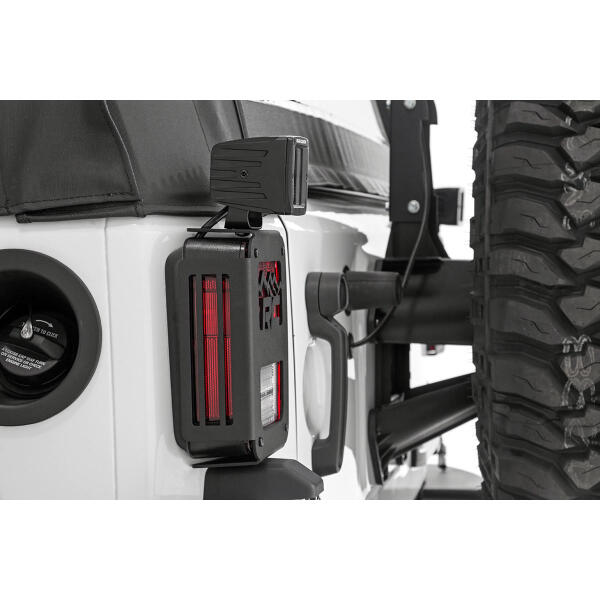Tail Light Cover Mountain for Jeep Wrangler JK 2007-2018 - Image 4