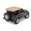 Replacement Sunrider Soft Top Deck in Tan Twill for Jeep Wrangler JL 2018-2024