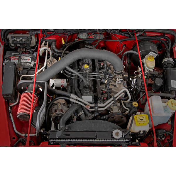 Cold Air Intake System with Pre-Filter Wrap for Jeep Wrangler TJ 1997-2006 with 4.0L Engine - Image 2
