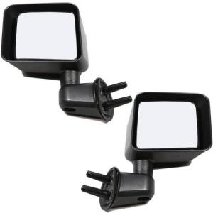 Manual Mirror Pair 2011-2016 Jeep Wrangler JK & Unlimited