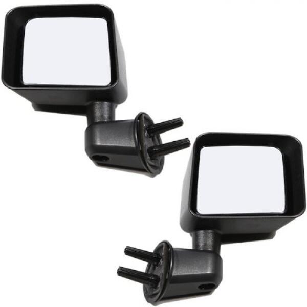 Manual Mirror Pair 2011-2016 Jeep Wrangler JK & Unlimited
