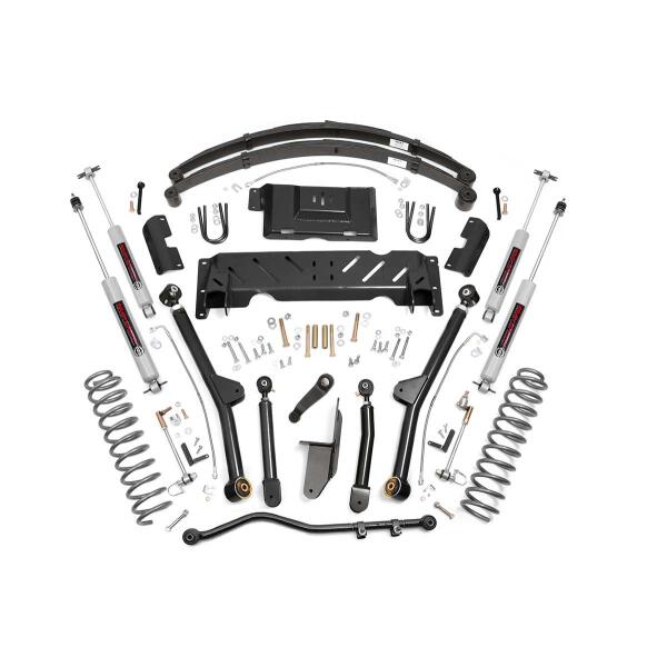 4.5 Inch Lift Kit Long Arm RR Leafs for Jeep Cherokee XJ 1984-2001