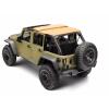 Voyager Fastback Tan Soft Top for Jeep Wrangler JK 2007-2018 Unlimited 4-Doors